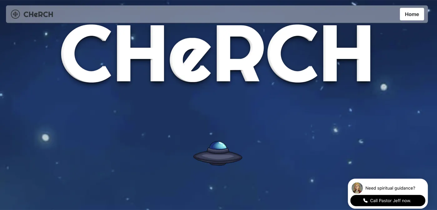 CHeRCH website preview